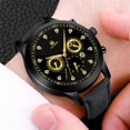 thumbnail image 5 of Men Business Watch Wrist Watch Unique Luxury Sport Pu Leather Band Round Dial Quartz WatchC, 5 of 5