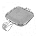 thumbnail image 1 of Sandwich Toaster i rostfritt stål, grillnät för bröd, för bakning i hemmet, 1 of 5