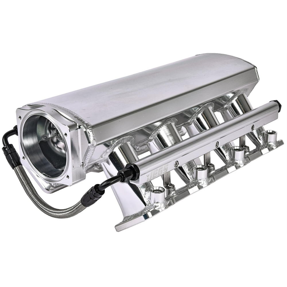 JEGS 513064 Fabricated Intake Manifold for GM LS3 and L92 [Polished