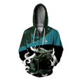 thumbnail image 4 of Sudadera con capucha y cremallera con diseño estético para hombre, ropa Y2k, sudadera con capucha con estampado de monstruo, sudaderas con cremallera, top gótico informal, sudaderas para hombre, 4 of 5