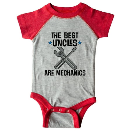 

Inktastic Best Uncles Are Mechanics Gift Baby Boy or Baby Girl Bodysuit