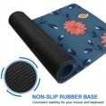 thumbnail image 6 of Long Mouse Pads for Desk,Pioneer Flower Floral Print Pattern Desk Mats on Top Of Desks, Desk Mouse Pad Extra Large with 3mm Non-Slip Base and Stitched Edge for Gaming,Office,Work,Home 31.5"x11.8", 6 of 6