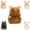brown, variant on Plush Mouse Stuffed Dolls, Cute Soft Animals Plushie Pranks Spoof Stuff Toys, Gifts for Kids, Home Decor