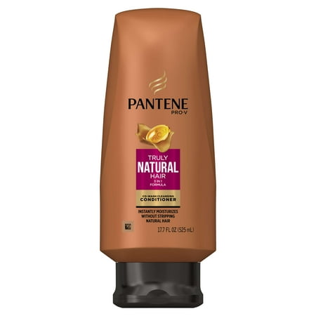 Pantene Pro-V Truly Natural Hair Co-Wash Cleansing Conditioner, 17.7 fl (Best Co Wash For Natural Hair)