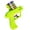 Green, variant on RUIG Cat Toy Launcher,60 Foam Discs Cat Toys for Indoor Cats,Cat Fetch Toy Gun Shooter,Kitty Toys for Interactive Play,Flying Saucer Toy disc Launcher Spinner disc Guns Flying Disc for Outdoor