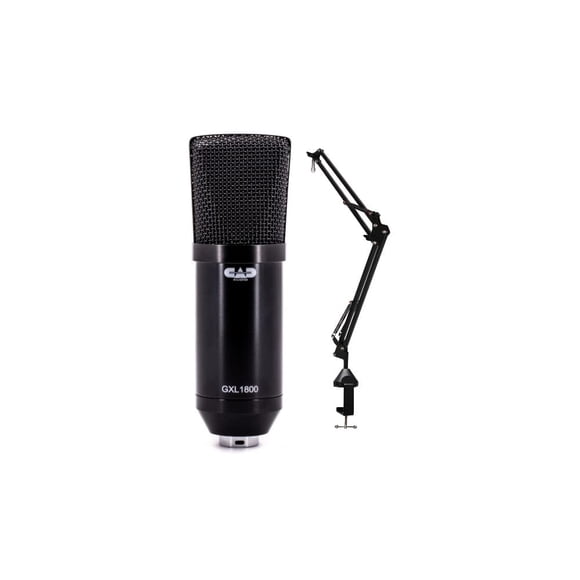 Micrófono de condensador CAD GXL1800 con soporte de sobremesa