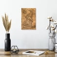 thumbnail image 2 of Elephant Stock Boho Vintage Elephant Wall Art - Vertical Canvas Wall Art - Hallway Wall Decor - Animal Canvas - Brown And Orange Decor - 8" x 12", 2 of 8