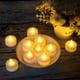 thumbnail image 3 of Velas LED, velas sin llama, 10 velas LED, velas sin aroma, velas sin parpadeo, llama transparente, luces eléctricas, 3 of 5