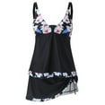 thumbnail image 5 of Utoimkio Tankini Bathing Suits for Women High Waisted Two Piece Swimsuits Tummy Control Swimwear Loose Swim Suit with Boyshorts, 5 of 8