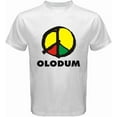 thumbnail image 1 of Brazilian Olodum Men's T-shirt White, 1 of 1