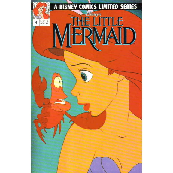 Little Mermaid Limited Series, The (Disney's ) #4A VF ; Disney Comic Book
