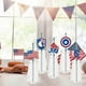 thumbnail image 2 of 24pcs/set 4th of July Disposable Straws Flags Decor Well Crafted Patriotic Drinking Straws for American National Day Theme, 2 of 4