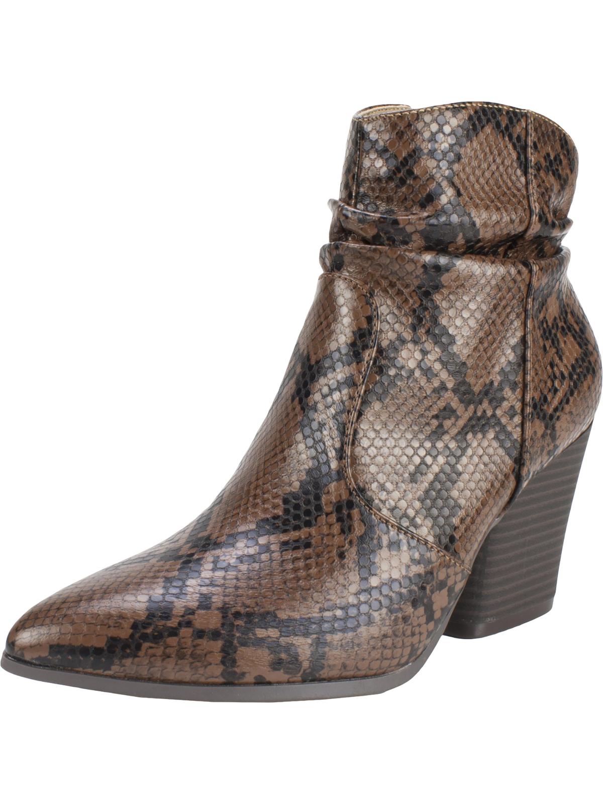 seven dials snakeskin boots