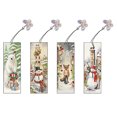 thumbnail image 1 of Painting Bookmark 4pcs Muñeco Nieve Navidad Especial para El, 1 of 9