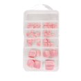 thumbnail image 1 of 120Pcs/Box Multicolored Short Press-on Toenails Solid Color Gel Fake Toenails Full Cover Wearable False Toenail Manicure Accessor, 1 of 10