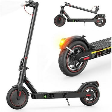 iScooter Electric Scooter for Adults, 18/12 Miles Long Range,18/15.6 Mph Top Speed, Commuting Electric Scooter with Cruise Control, Double Braking Systems E Scooter for Adults and Teens