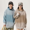 thumbnail image 3 of 2026 Trend Womens Oversized Pullover Hoodie Mens Gradient Vintage Streetwear Casual Sweatshirt, 3 of 6