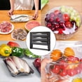 thumbnail image 4 of Cling Film and Foil Dispenser 4 IN 1 Black Kitchen Organizer with Cutter and Storage for Plastic Wrap and Aluminum Foil, 4 of 5