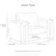 thumbnail image 4 of Sillón Dicasa Taos 1 Plaza Beige Claro para Sala, 4 of 8