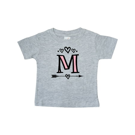 

Inktastic Letter M Monogram Tribal Arrow Gift Baby Girl T-Shirt