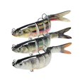 thumbnail image 1 of Almencla Leurre 3 Pièces Leurres de Pêche Réalistes Bass Swimbait Facile à Utiliser Ensemble de Tacles 13,7 Cm 25g, 1 of 8