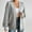 Grey, variant on Women Casual Solid Color Pattern Button up Cardigan Knit Sweater Coat Lightweight and Breathable Long Coat Women Winter Coats Women plus Corporate Sweater Womens Long Wool Cardigan Winter