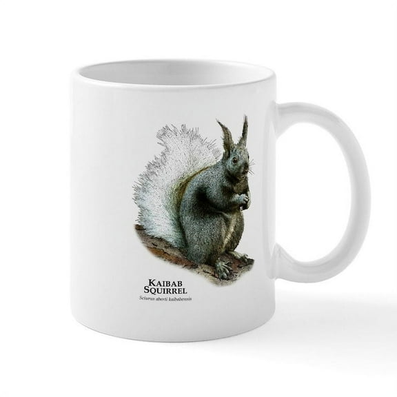 CafePress - Kaibab Squirrel Mug - 11 oz Ceramic Mug - Novelty Coffee Tea Cup