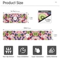thumbnail image 3 of Yayeee Faucet Mat for Kitchen Sink 14.7" Diatomite Long Splash Guard Pad, Pink Kiwi, 3 of 7