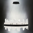 thumbnail image 5 of Luxury Modern Chandelier, Matte Black, UQL6262, 5 of 5