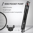 thumbnail image 3 of Tmvgtek West Biking Bomba De Bicicleta Portátil Mini Inflador De Neumáticos Con Manómetro Tmvgtek paseo en bicicleta, 3 of 9