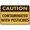 Warning Sign 4, variant on Caution Corrosive Materials Outdoor Metal Sign 12 x 8 Inches - Suitable for Business, Workplace, Office, Home, Road, Delivery, Garden, Lab, Chemical Storage