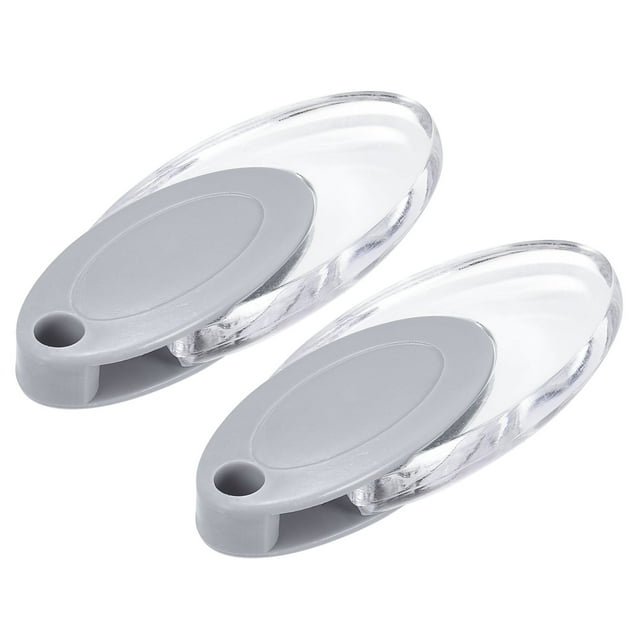 Unique Bargains Blinds Chain Handle, 2Pack 90mm Roller Shade Cord Weights for Window Parts, Grey