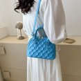 thumbnail image 1 of Bolsa De Hombro Bolsa de mujer Bolsa de cuero PU Satchel Simple Elegante Embrague Crossbody Azul Ndcxsfigh Para Estrenar, 1 of 6