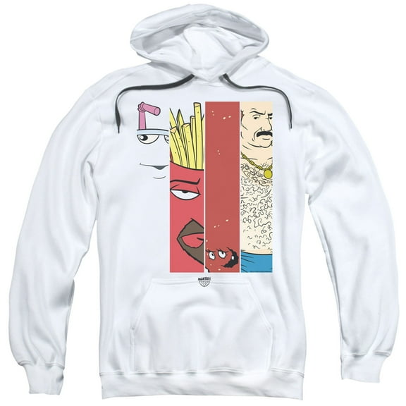 Aqua Teen Hunger Force - Group Tiles - Pull-Over Hoodie - XXX-Large