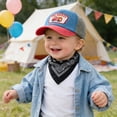 thumbnail image 2 of CAUYDY 3T 4T 5T 6T 7T Kid Boys Fire Truck Water Washable Baseball Cap With Patchwork Embroidery Color Blocking Cartoon Childrens Cap (Sizes 3-8 Years,B1-Grey), 2 of 7