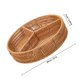 thumbnail image 5 of unbranded 1Ud Cesta De Almacenamiento Imitación Ratán Marrón Para Y Decorar Hogar, 5 of 6