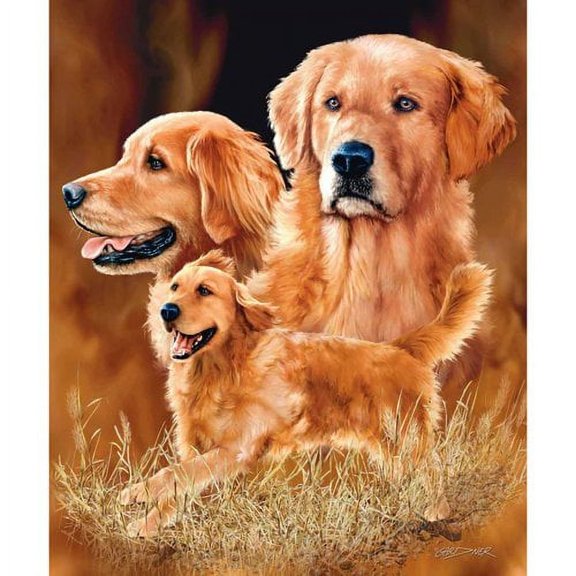 QUEEN GARDNER GOLDEN RETRIEVER