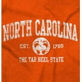 thumbnail image 2 of North Carolina Cute Footprints Beach Hoodie Sweatshirt Women Men Brisco Brands S, 2 of 6
