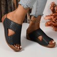 thumbnail image 2 of Dakaela Sandales Orthopédiques à Talon Compensé pour Femmes, Confort, Élégantes, Chaussures d'Été Décontractées, Marche, Sandales à Plateforme, 2 of 8