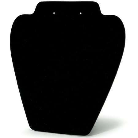 Folding Velvet Jewelry Stand 7.25" 6/pkg, Black