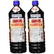 Danncy Dark Pure Mexican Vanilla Extract From Mexico 33oz Each 2 Plastic Bottle Lot Sealed