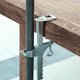 thumbnail image 4 of Pinza Para Sombrilla Paragüero para balcón, soporte para sombrilla de mesa que ahorra espacio para barandilla/patio/sillas, 4 of 7
