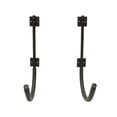 thumbnail image 3 of 2 Pair Kayak Storage Wall Mount Hanger Rack for Canoe Paddle Kayak Hanging Hook, 3 of 12