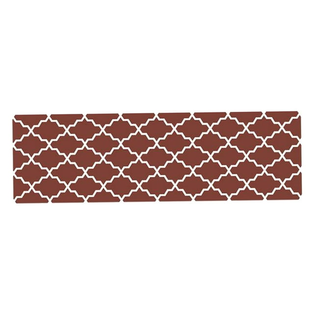 Tapete rectangular antifatiga de PVC para cocina, alfombra de espuma para uso doméstico y lavandería Style5 Grande
