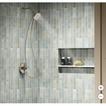 Kohler Tellin Multifunction Handheld Shower Head Brushed Nickel R34308-G-BN