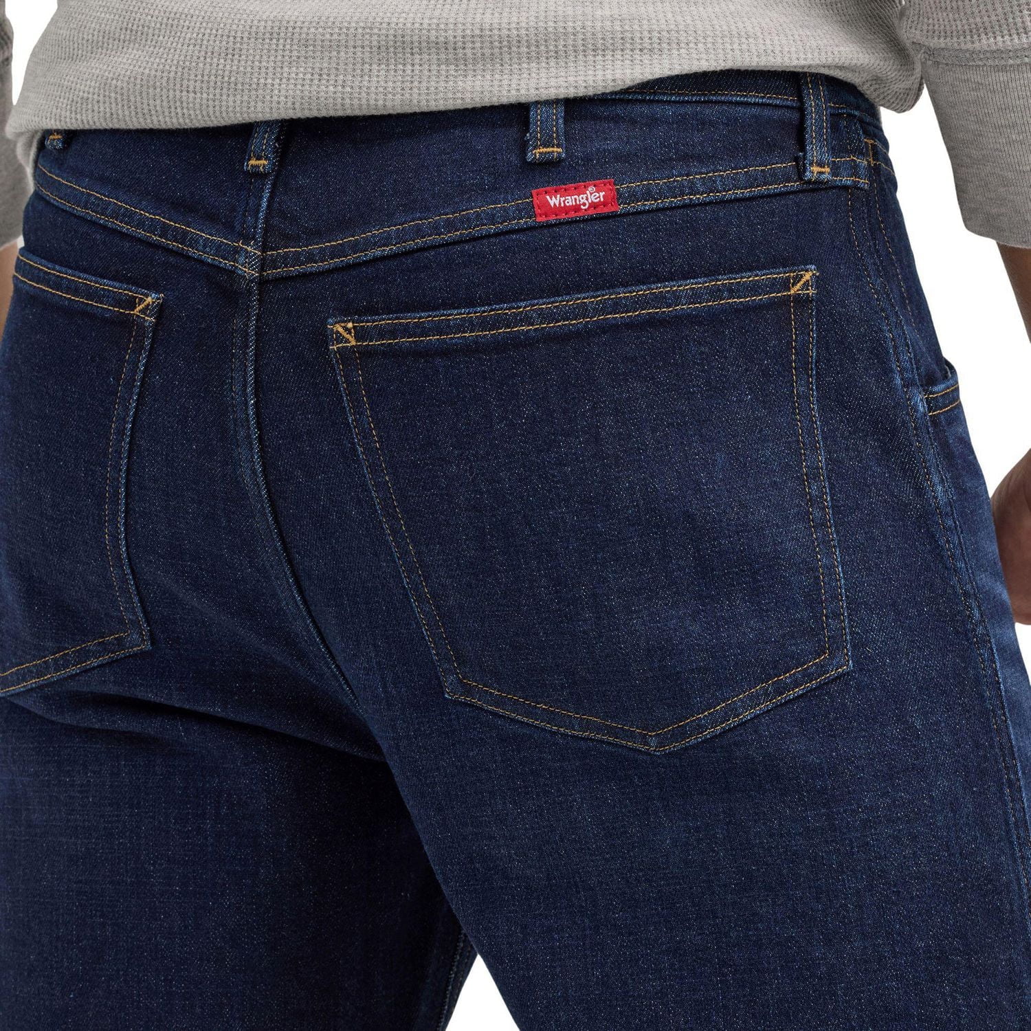 Wrangler performance masculine en denim Wrangler jean en forme régulière