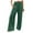Army Green, variant on Baqcunre Linen Pants Linen Pants For Women High Waisted Wide Leg Loose Fit Palazzo Pants Beach Trendy Trouses With Pockets Womens Sweatpants Women'S Pants Army Green L
