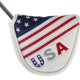thumbnail image 4 of PU Golf Mallet Headcover Cierre Mazo Putter Golf Head Guard - 14x12cm Macarena Cubierta de cabeza de mazo de golf, 4 of 7