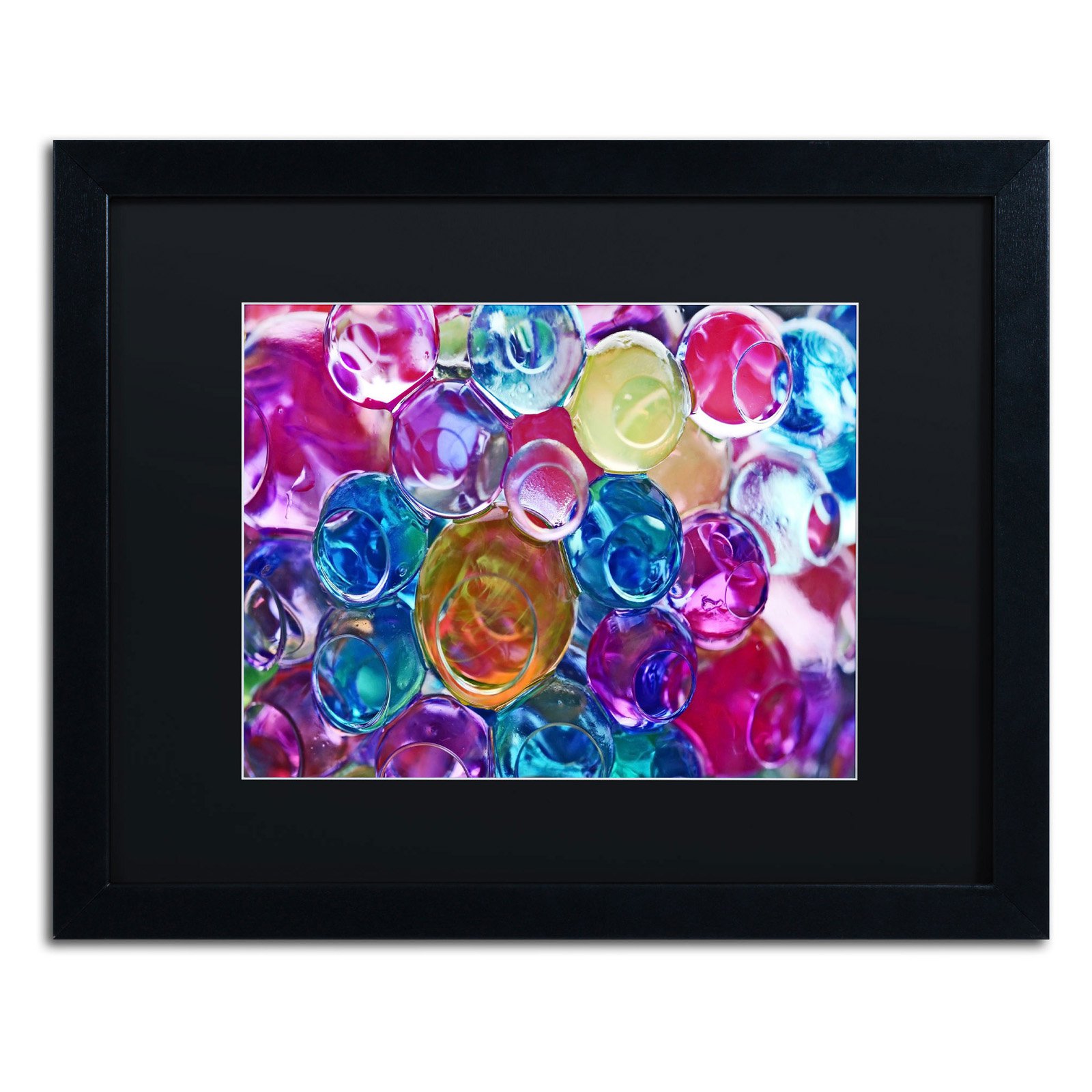 Trademark Fine Art "Dream in Colour" Canvas Art by Beata Czyzowska Young, White Matte, Wood Frame