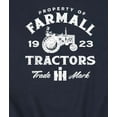 thumbnail image 3 of Case IH - Property Of Farmall Tractors - Men's Crew Fleece Sweatshirt, 3 of 5